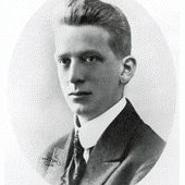 Portrett av Gustav Adolf "Gusten" Edén